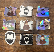 Stickers - Bearded Oregon